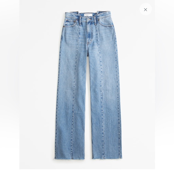 Abercrombie high rise 90s relaxed Jean - Picture 1 of 5